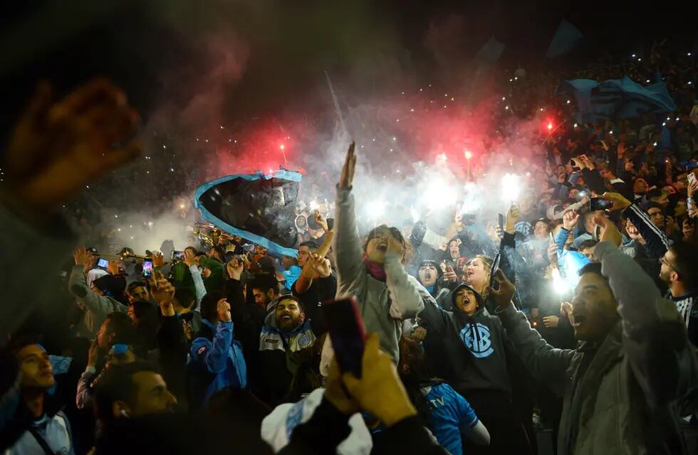 Los hinchas de Belgrano podrán viajar a Buenos Aires. (Javier Ferreyra)
