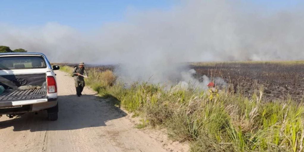 Las grandes sequías en Corrientes cooperan con los incendios.