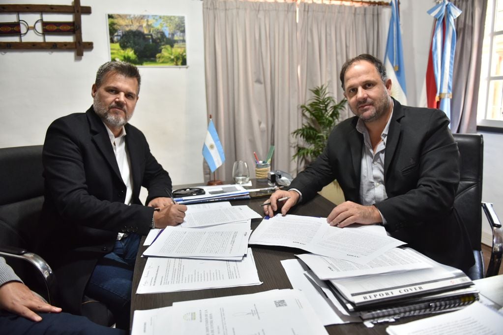 Pueblo General Belgrano firmó un convenio para la instalación de un Punto ATER