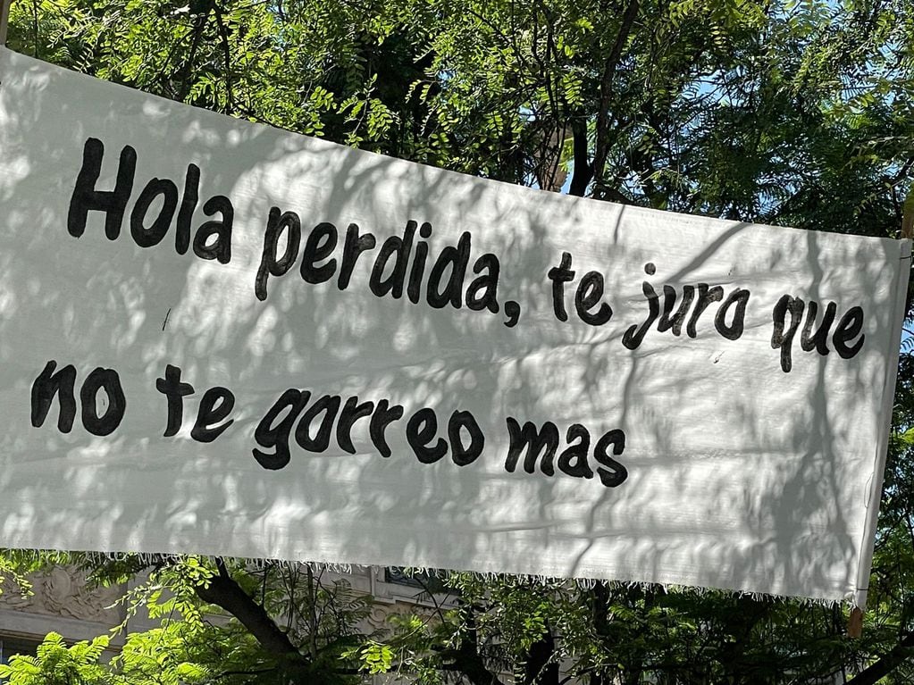 Los enigmáticos carteles que aparecieron en Córdoba: “Te juro que no te gorreo más”