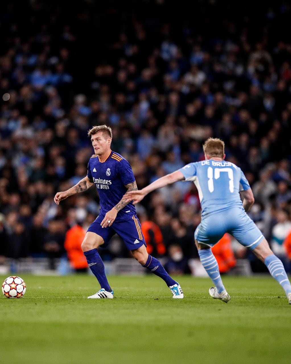 Manchester City se llevó la ida de semifinales ante Real Madrid por 4-3.