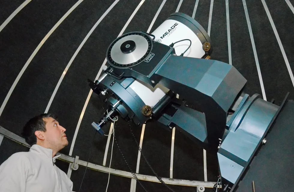 Telescopio del Parque Astronómico de la Universidad de La Punta.
