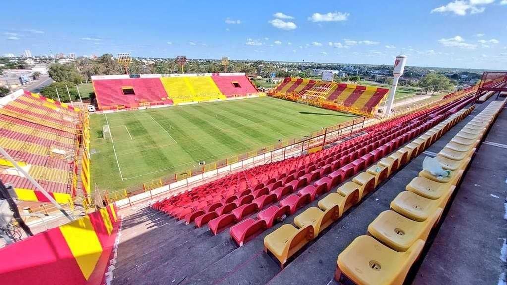 Así es el Estadio Centenario de la provincia del Chaco.