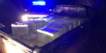 Prefectura Naval Argentina secuestró casi media tonelada de droga en Puerto Libertad