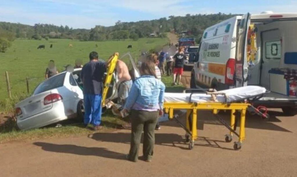 Accidente fatal en Andrade: un conductor fallecido.