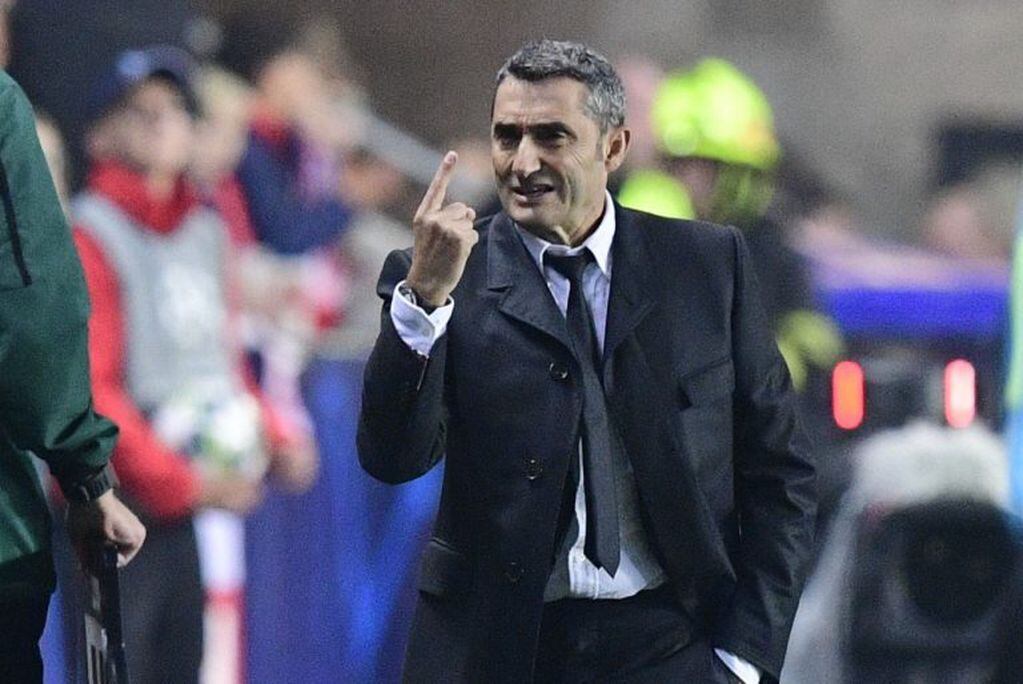 Ernesto Valverde es el mejor director técnico en la actualidad, según el ranking oficial (Foto: DPA).