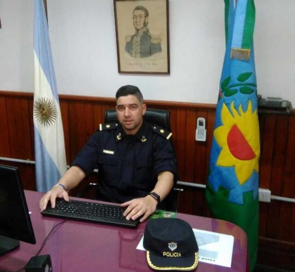 Subcomisario Agustín Gerbaldo.