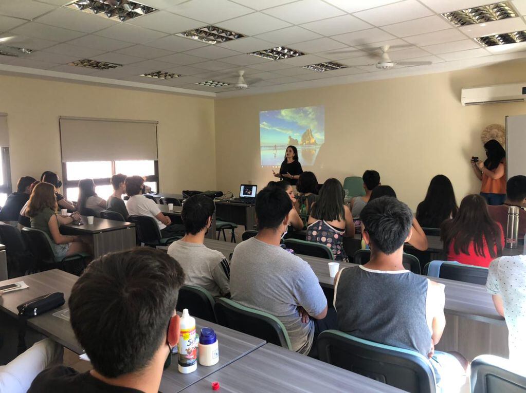 Se realizó un curso de Introducción a la Vida Universitario en Pérez (Mariana Ranea)