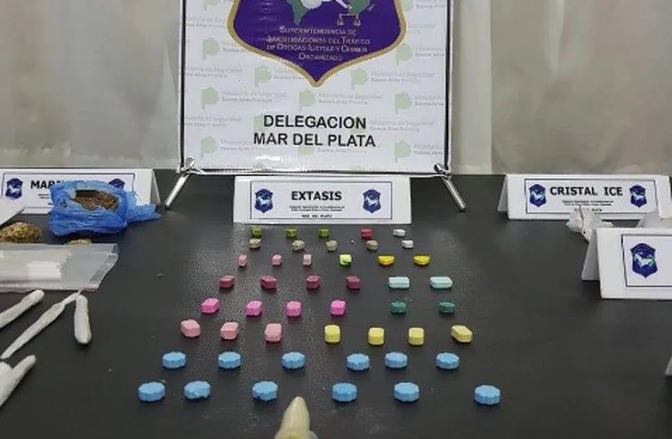 Detuvieron a dos hombres que vendían drogas en Mar del Plata