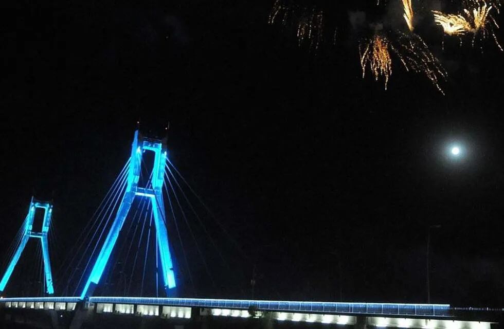 El ataque se produjo en el puente del Bicentenario. (La Voz/Archivo).