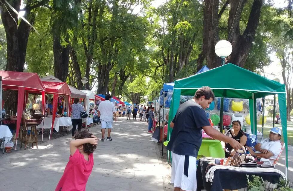 Feria del Parque San Martín. Imagen ilustrativa.