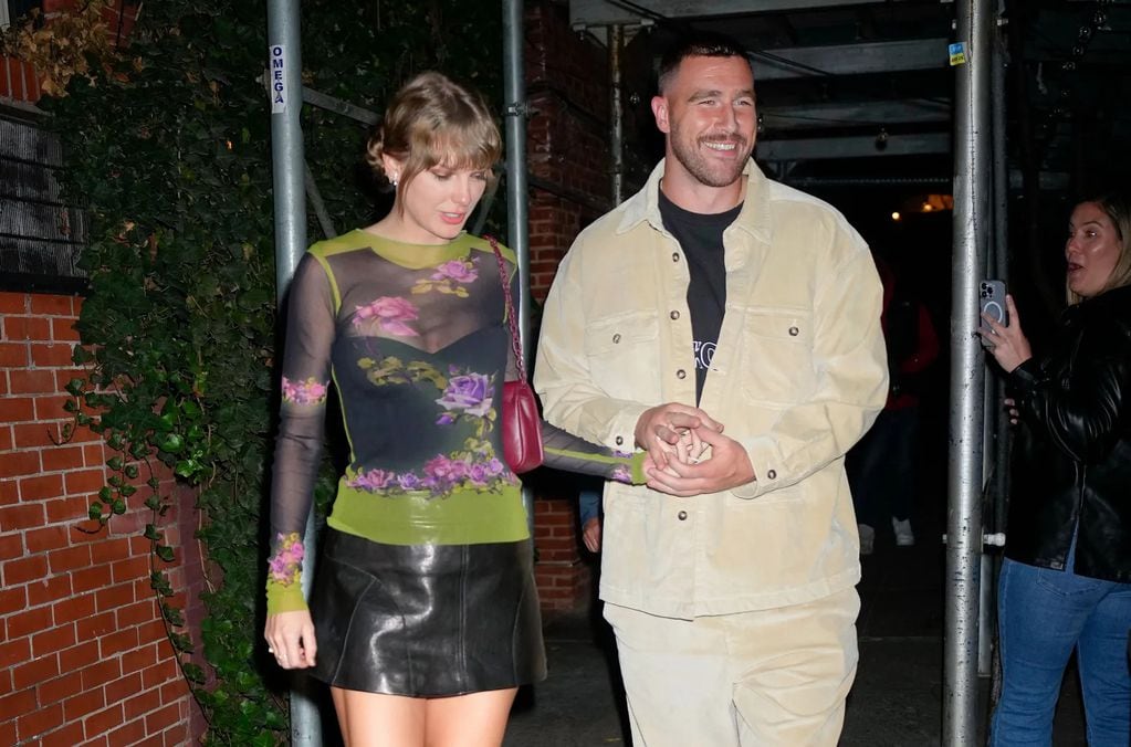 Taylor Swift está en Buenos Aires con su novio Travis Kelce
