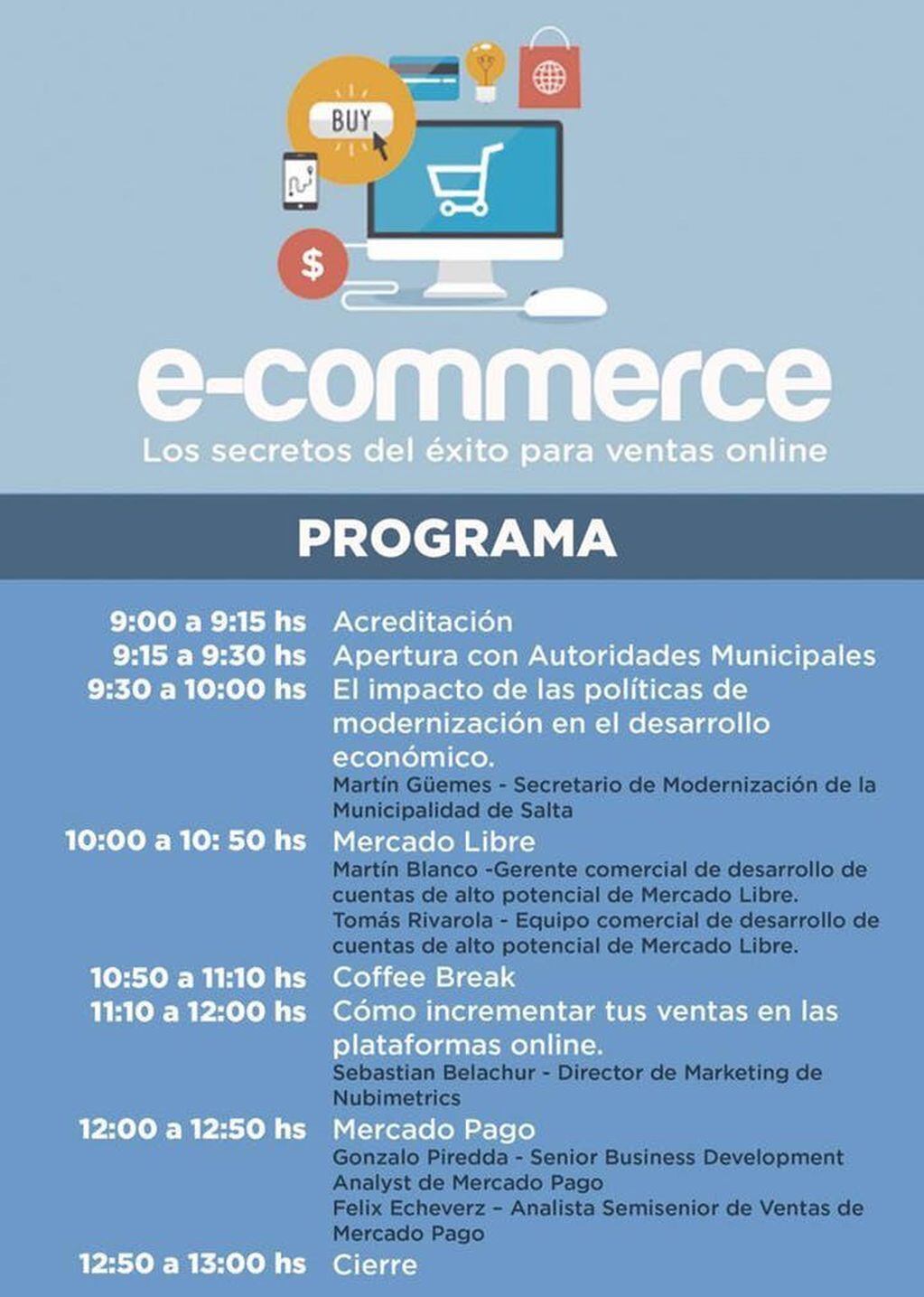 Expertos dictarán un curso gratuito de venta on-line en Salta