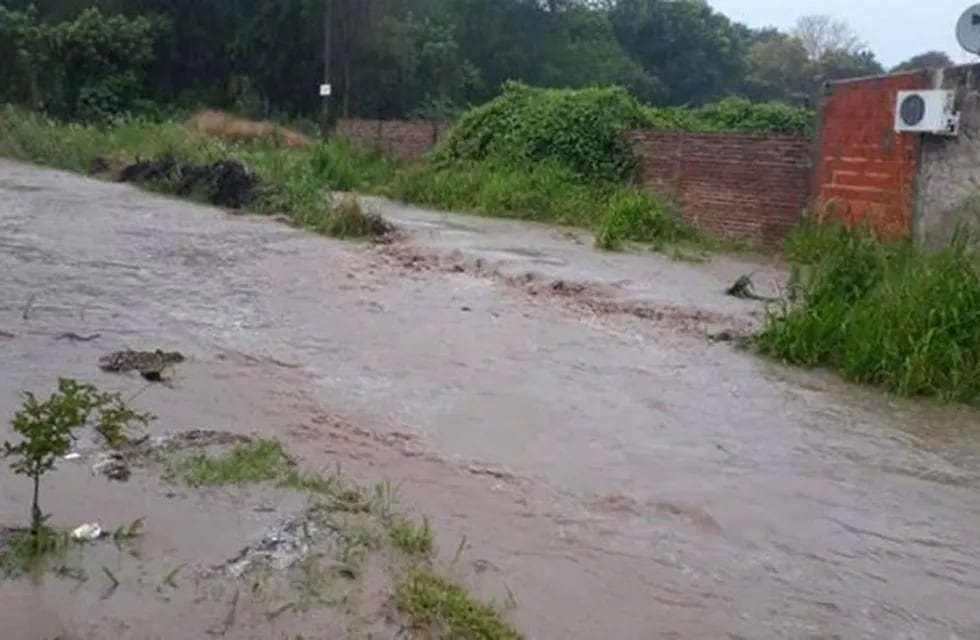 Lluvias en Paraná.