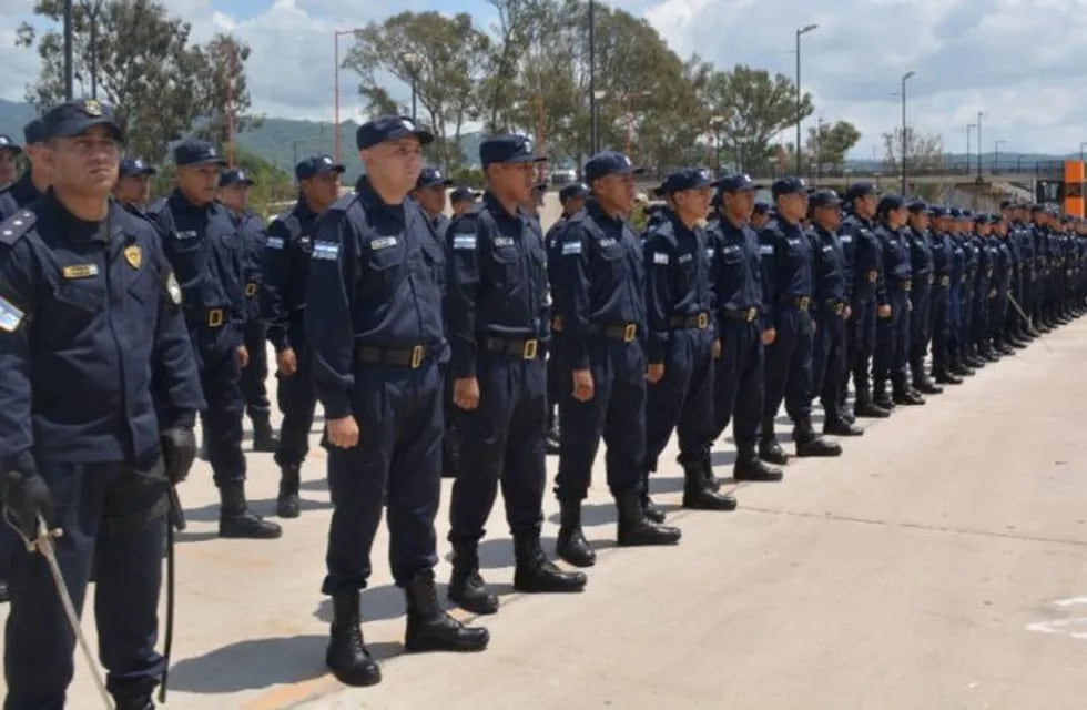 Efectivos de la Policía de Jujuy