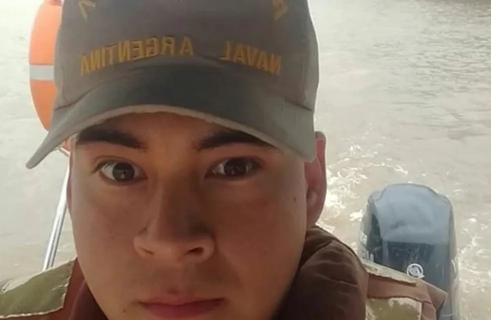 Sergio Miguel Alencastro, cabo de Prefectura fallecido el pasado 11 de noviembre mientras realizaba maniobras de patrullaje fluvial en el río Paraná