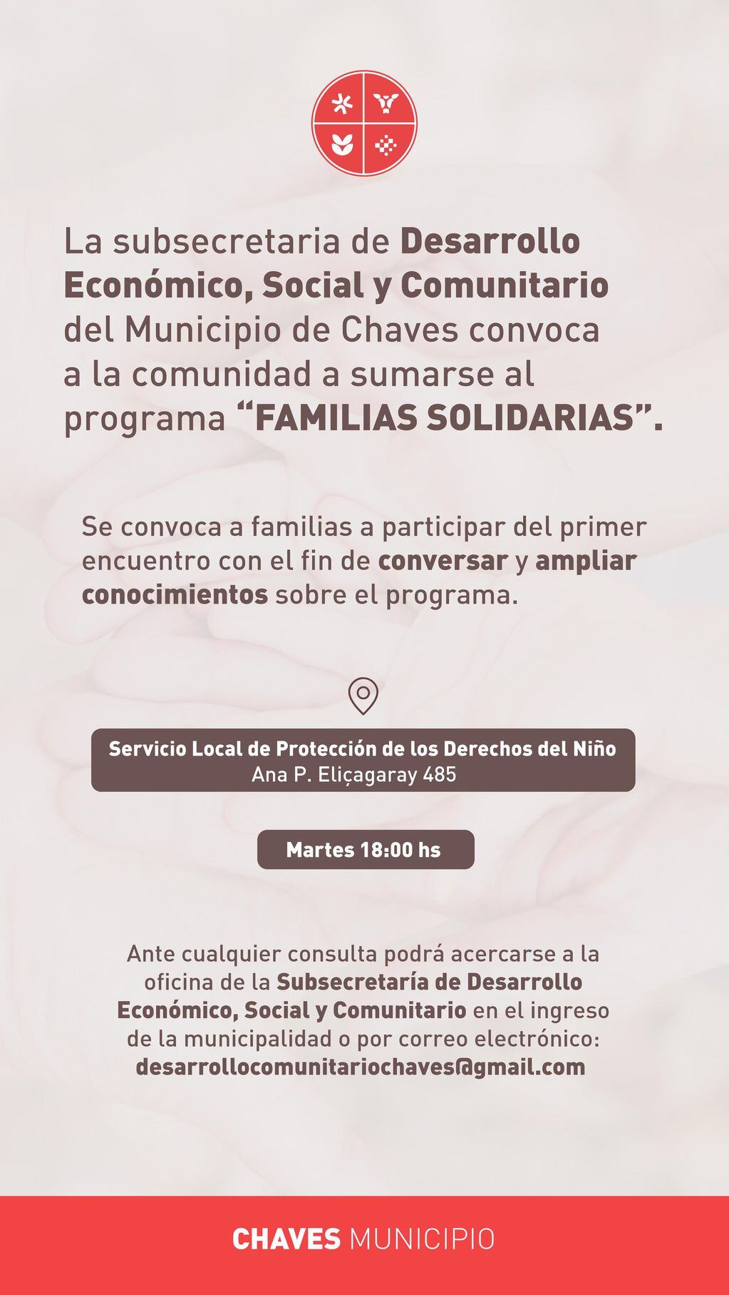 Programa “Familias Solidarias”