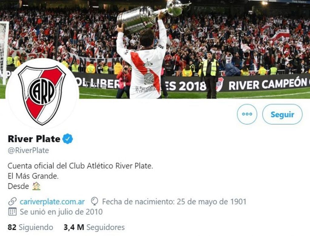 Cuáles son los equipos argentinos de fútbol con más presencia en las redes sociales (Twitter)