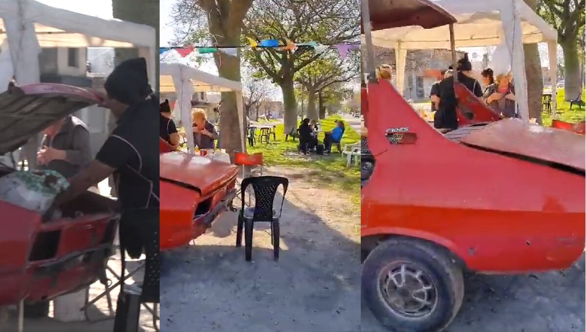 El rosarino puso su ingenio en acción