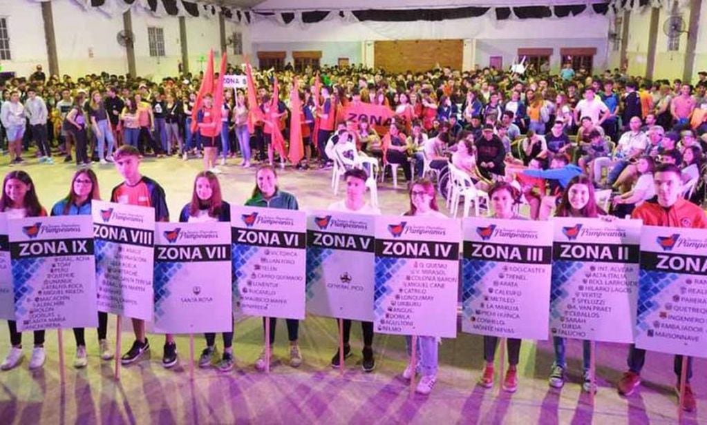 Participan mas de mil jóvenes de la provincia (Vía Santa Rosa)