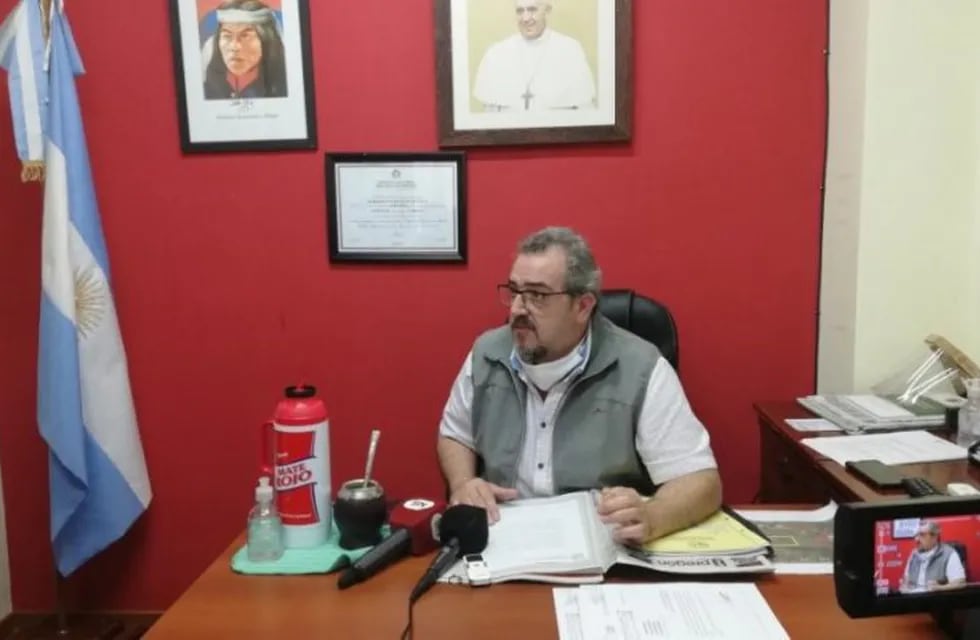 Santiago Marrodán, presidente del Honorable Concejo Deliberante de Oberá.