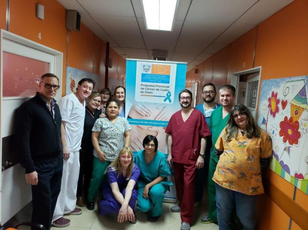 Profesionales del Hospital Regional Ushuaia