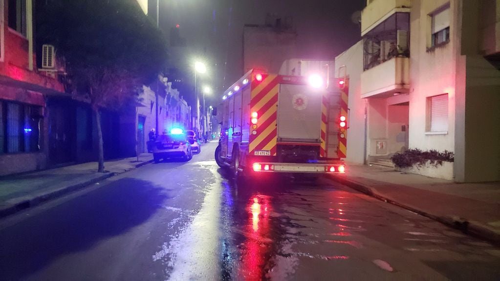 Incendio en barrio Centro, Córdoba.