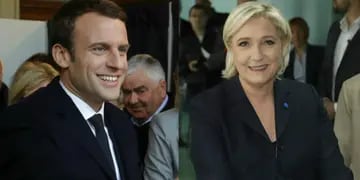 Macron y Le Pen, los favoritos en las encuestas. 