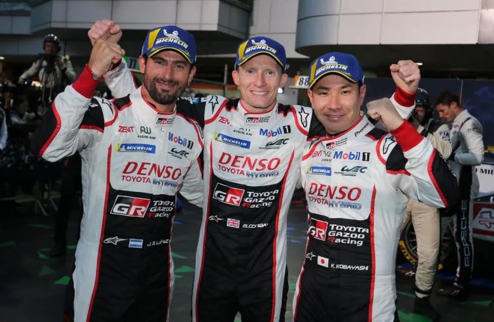 Pechito López, Mike Conway y Kamui Kobayashi, ganadores con Toyota de las 6 Horas de Fuji 2018