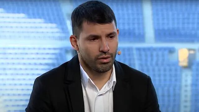 Conferencia de prensa del Kun Aguero