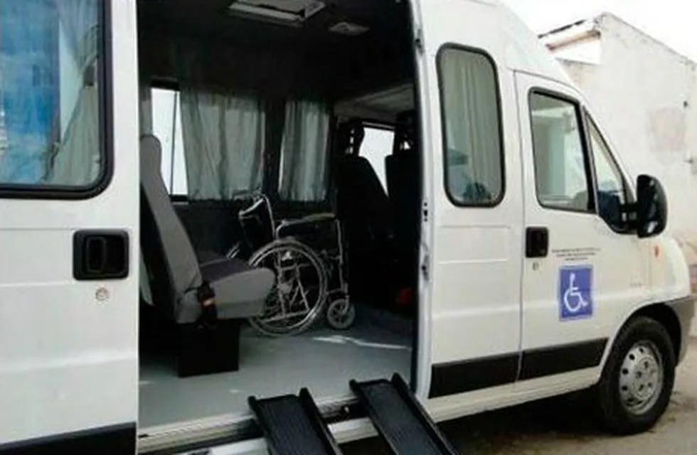 Transporte para personas discapacitadas.