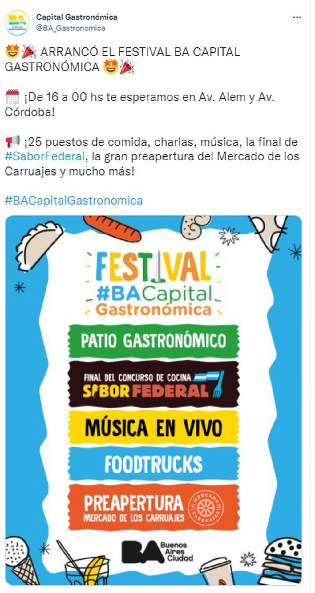 Festival Gastronómico BA