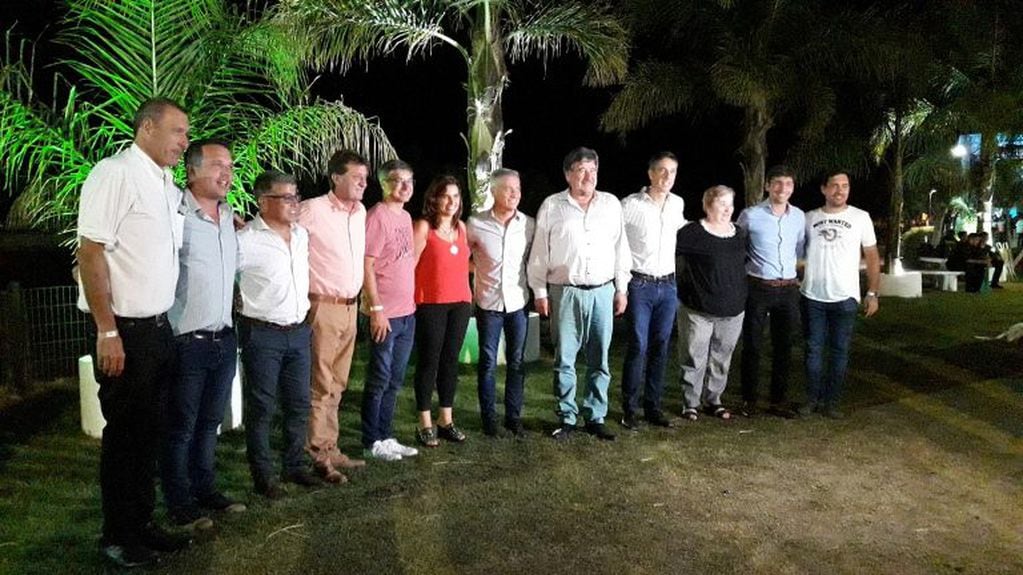 Intendentes del Departamento Río Segundo junto al titular de la Agencia Córdoba Turismo