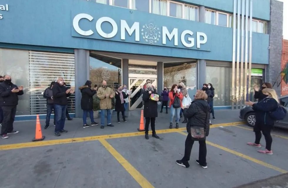 Comerciantes de galerías volvieron a reclamar por la reapertura de sus locales (Foto: El Marplatense)