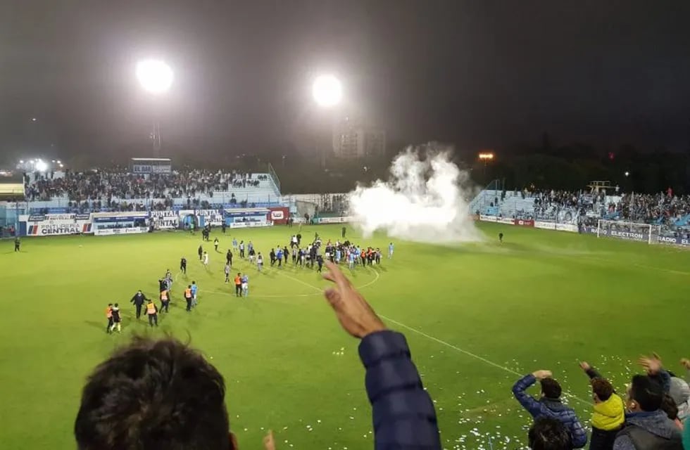 Incidentes en el partido de Estudiantes de Río Cuarto