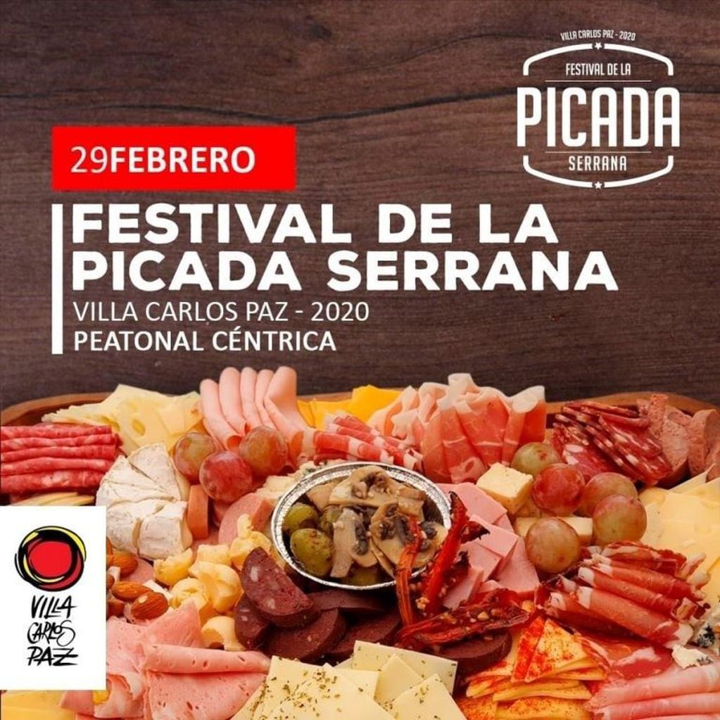 Primer “Festival de la Picada Serrana" en Carlos Paz.