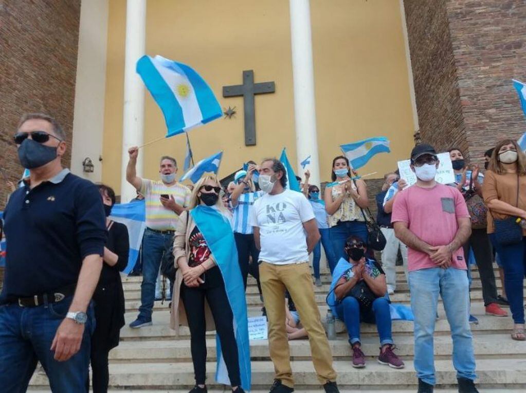 Manifestación en San Juan