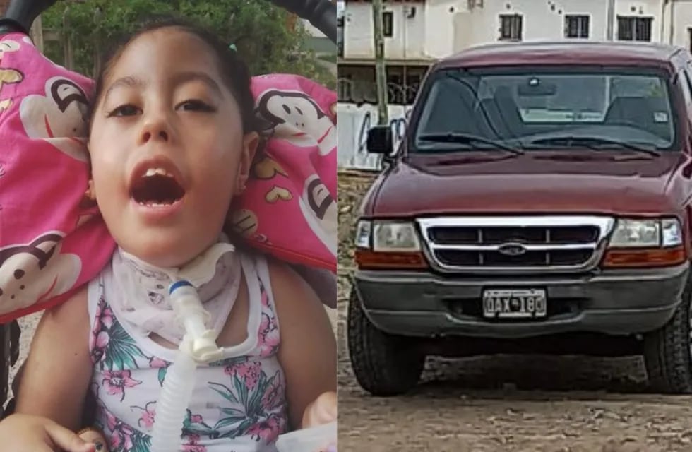 Su hija tiene una rara enfermedad muscular y les robaron la camioneta con la que la llevaban al hospital.