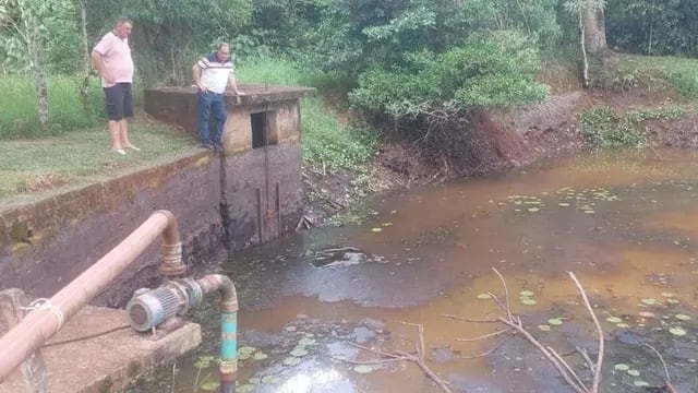Bajante de la reserva de agua en Villa Bonita preocupa a los vecinos