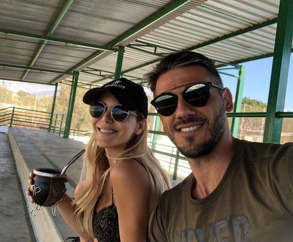 Evangelina Anderson y Martín Demichelis (Foto: Instagram)