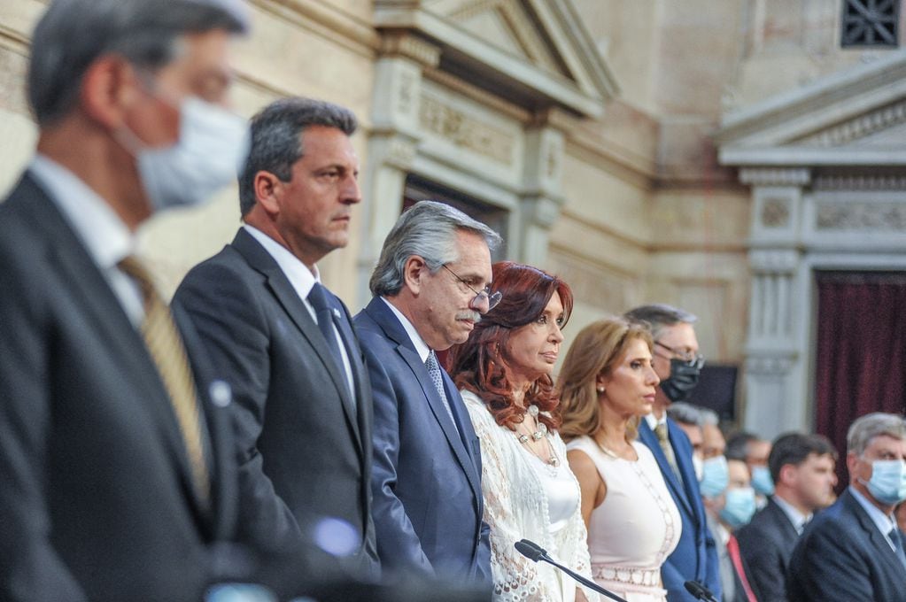 La Mesa Nacional de Juntos por el Cambio criticó duramente al gobierno.
Foto Federico Lopez Claro