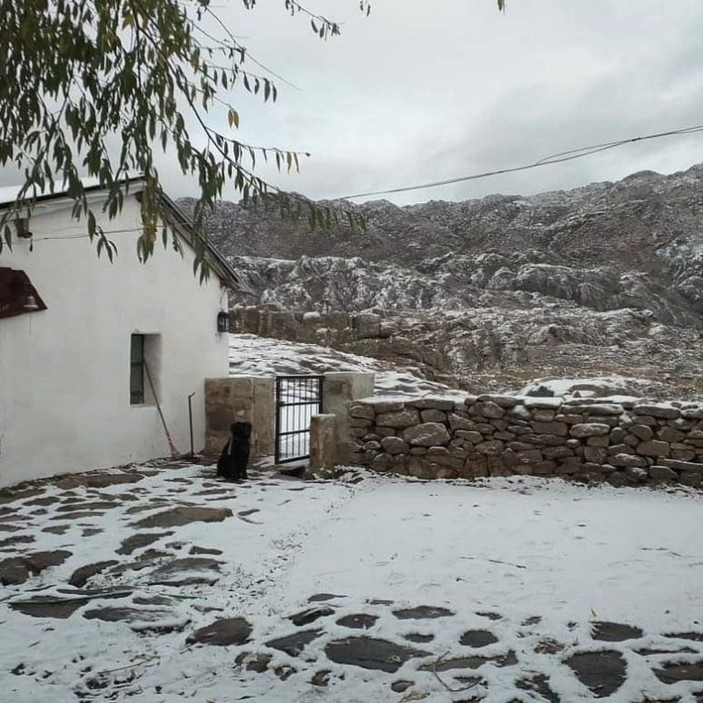 Anuncian posible nevad en las Altas Cumbres para este jueves. (Foto: gentileza La Voz).