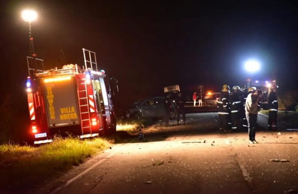 Choque fatal en Villa Nueva.