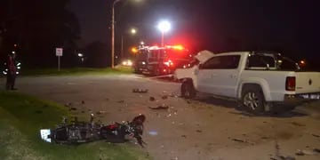 Un motocilista perdió la vida en un siniestro vial ocurrido en Río Tercero.