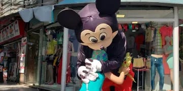 Mickey sufrió un robo en Córdoba
