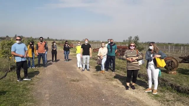 turistas en Gualeguaychú