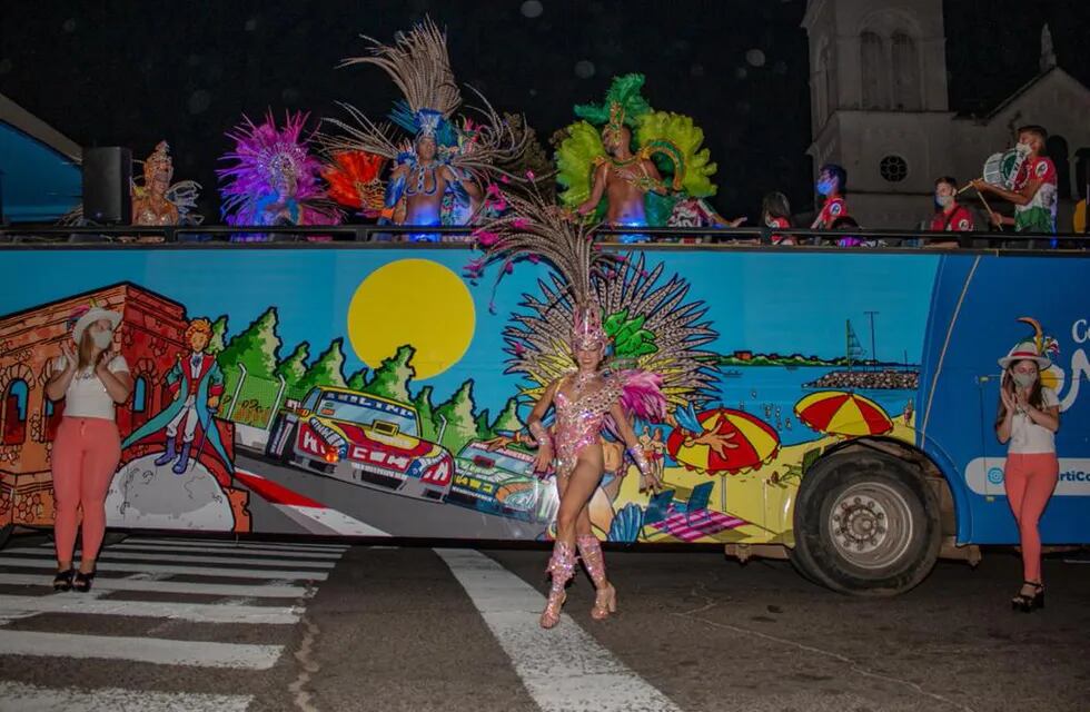 Bus carnaval de Concordia.