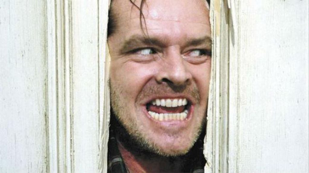 Jack Nicholson en El resplandor.