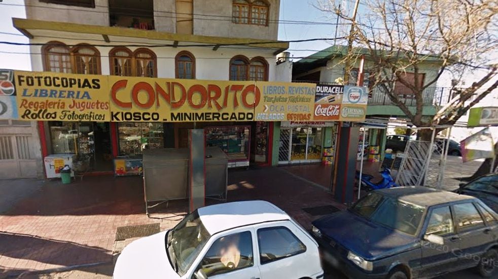 Boquetero robó en el kiosco Condorito en San Rafael.