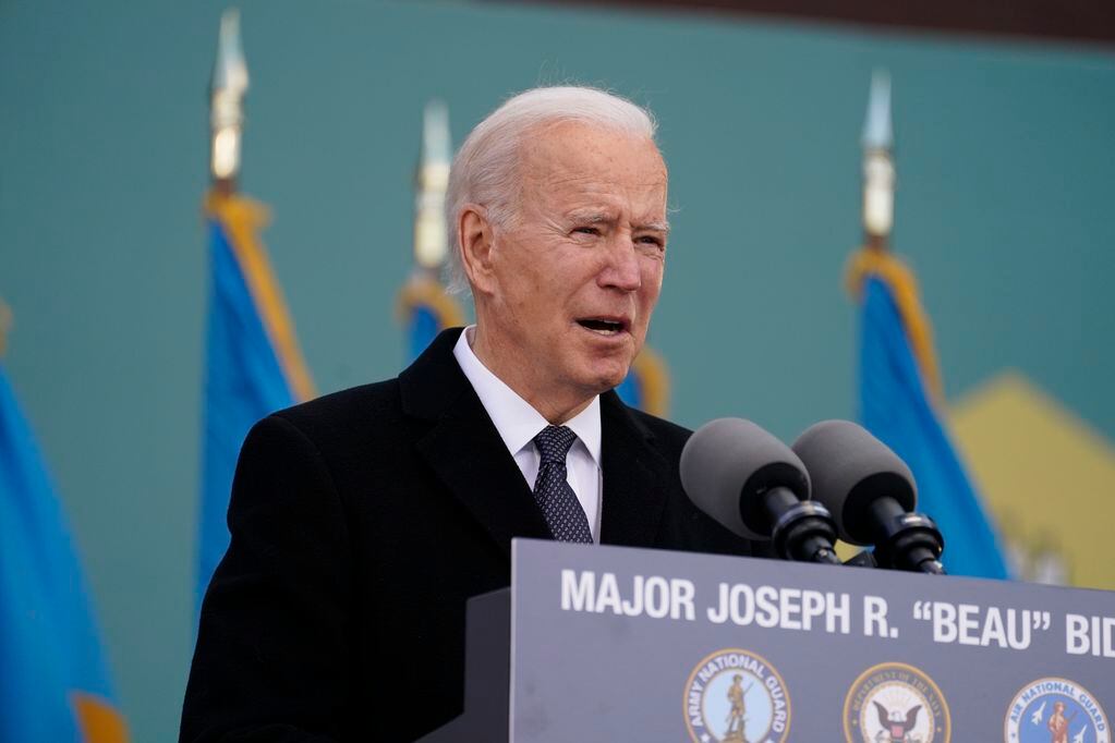 El presidente estadounidense Joe Biden (AP Foto/Evan Vucci)